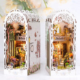 Flower House DIY Book Nook Shelf Insert