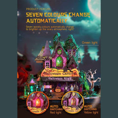 Halloween Night DIY Mini House Kit l DIY Miniature Kit