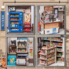 DIY Book Nook Kit  - Beika-cho Corner Store